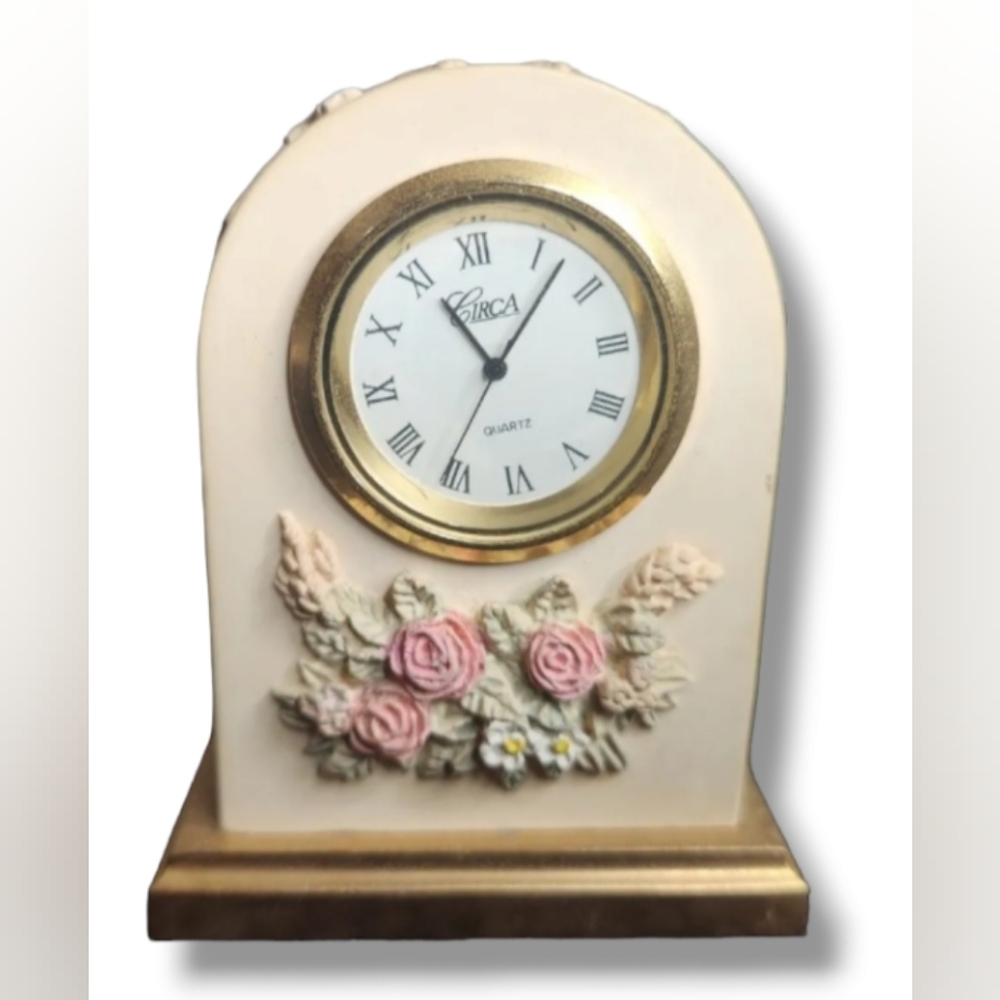 Miniature Desk/Mantle Clock Quartz Circa Collection